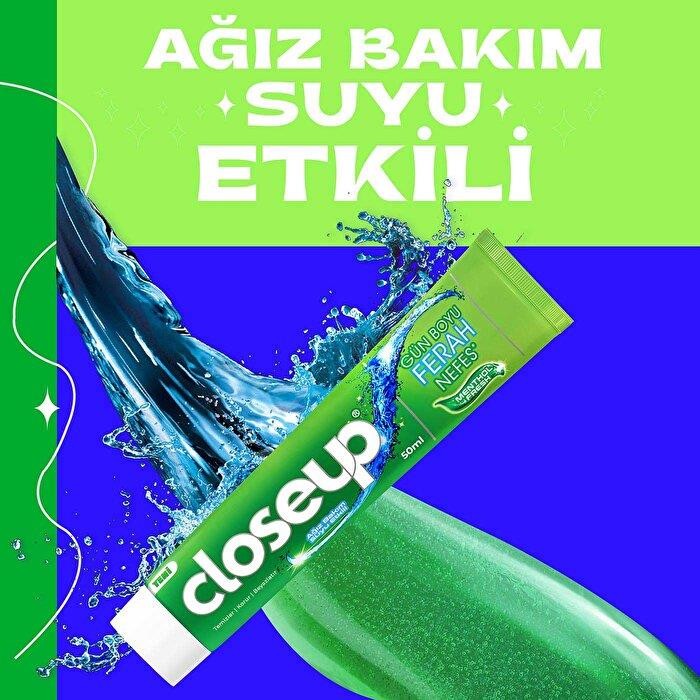 Closeup Ağız Bakım Suyu Etkili Diş Macunu 50 ml 