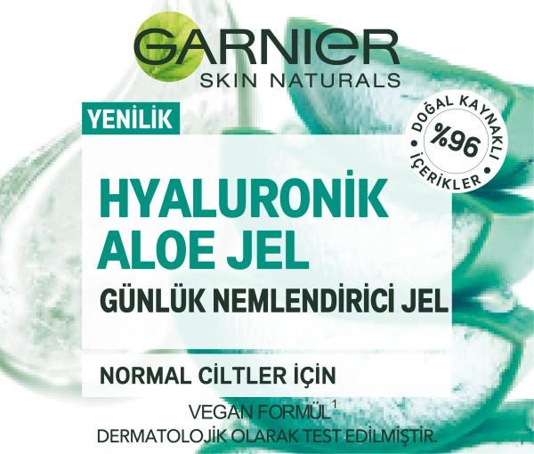 Garnier Hyaluronik Aloe Jel Günlük Nemlendirici 50 ml