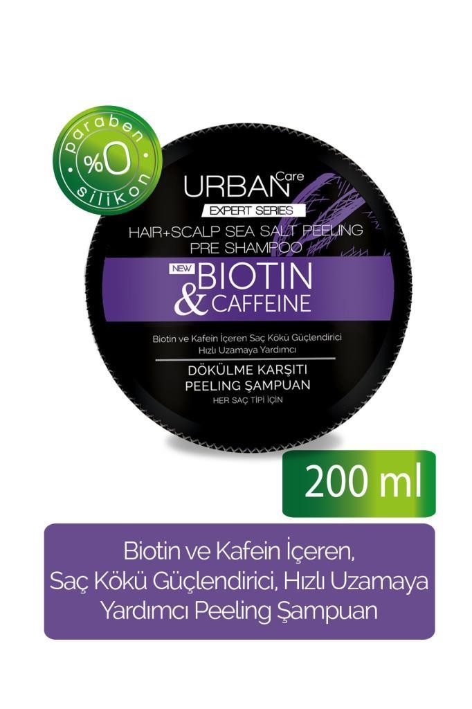 Urban Care Biotin & Caffeine Dökülme Karşıtı Peeling Şampuan 200 gr   