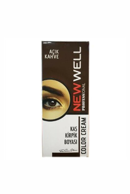 Newwell Makeover Kaş Kirpik Boyası 15ml - Açık Kahve
