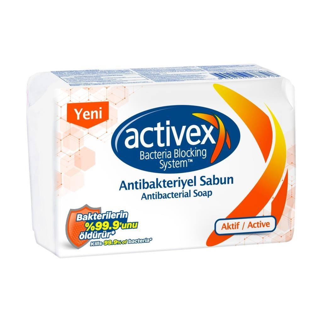 Activex Antibakteriyel Katı Sabun Aktif 4x80 gr