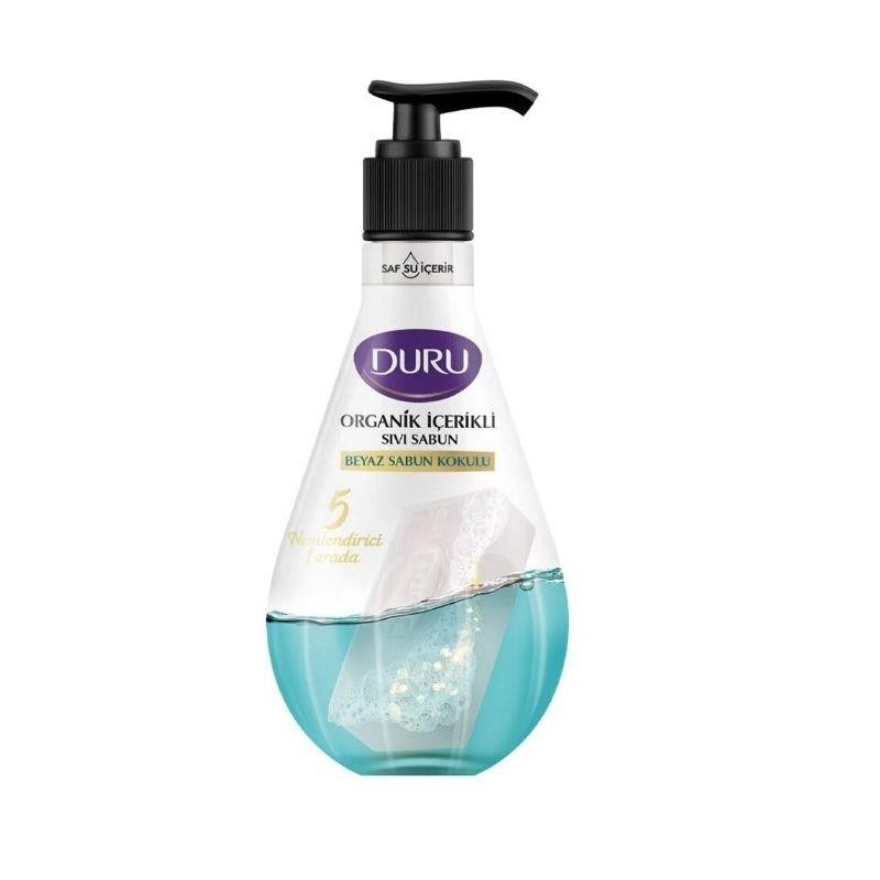 Duru Organik İçerikli Beyaz Sabun Kokulu Sıvı Sabun 500 ml