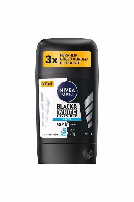 Nivea Men Black&White İnvisible Fresh Stick Deodorant 50 ml