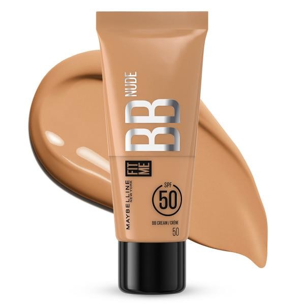 Maybelline Fİt Me BB Cream SPF50+ Renkli Nemlendiric No: 50