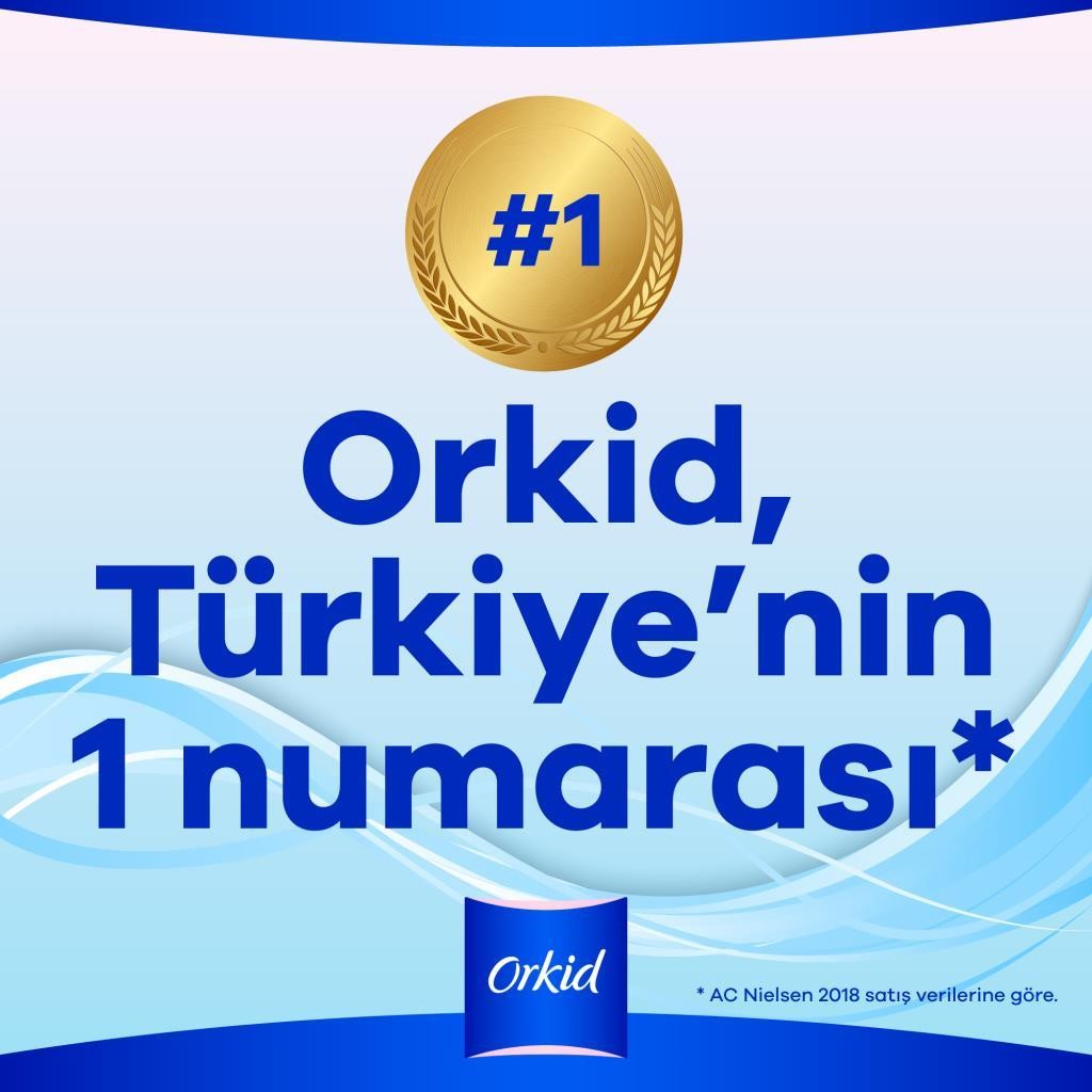 Orkid Ultra Gece 3 Boy Hijyenik Ped 6'lı