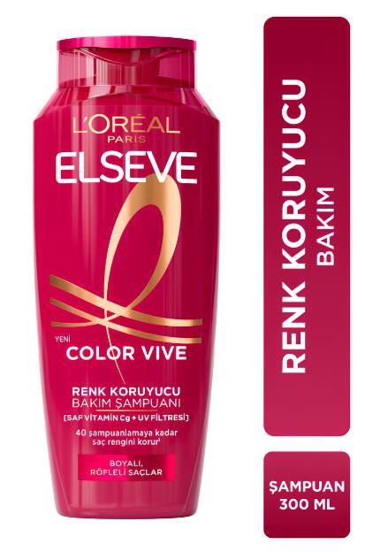 L'Oréal Paris Elseve Colorvive Renk Koruyucu Bakım Şampuanı 300 ml