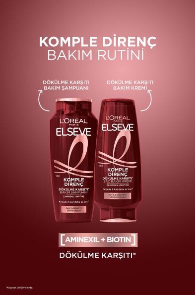 L'Oréal Paris Elseve Komple Direnç Dökülme Karşıtı Şampuan 400 ml