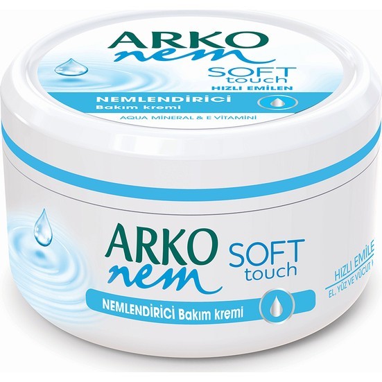 Arko Nem Soft Touch 250 ml El Yüz ve Vücut Kremi