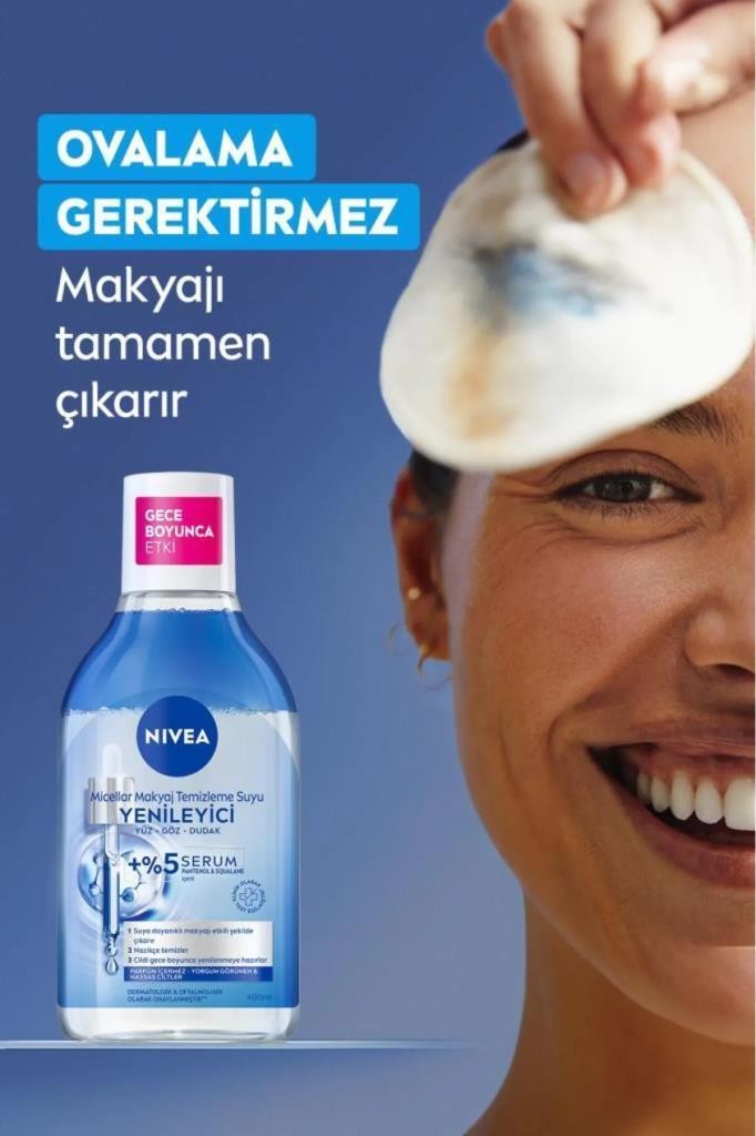 Nivea Yenileyici Micellar Makyaj Temizleme Suyu 400 ml 