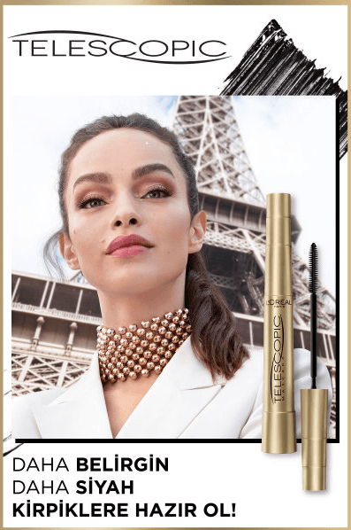 L'Oréal Paris Telescopic Suya Dayanıklı Maskara - Siyah