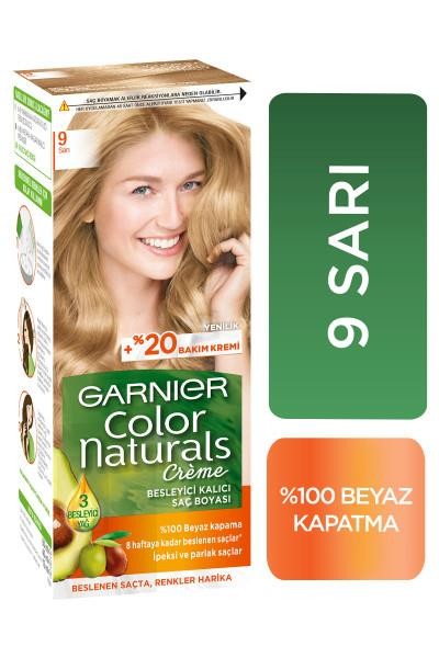 Garnier Color Naturals Creme Saç Boyası - 9 Sarı