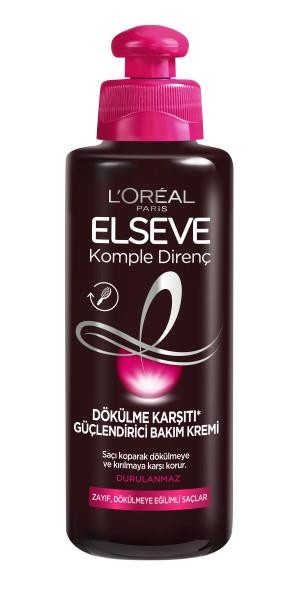 L'Oréal Paris Elseve Komple Direnç Dökülme Karşıtı Güçlendirici Durulanmayan Bakım Kremi 200 ml