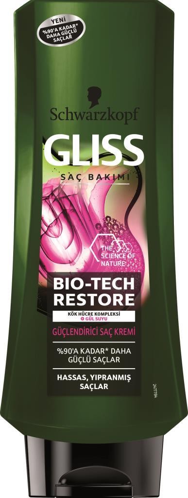 Gliss Bio-Tech Restore Güçlendirici Saç Kremi 360 ml