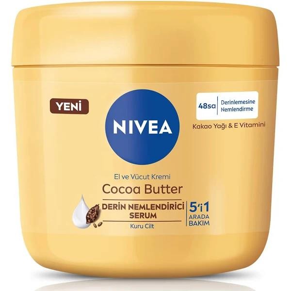 Nivea Cocoa Butter Derin Nemlendirici Serum 400 ml