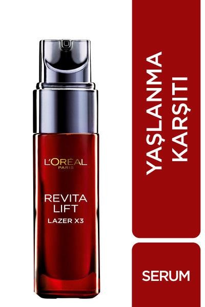 L’Oréal Paris Revitalift Lazer X3 Yoğun Yaşlanma Karşıtı Bakım Serumu 30 ml