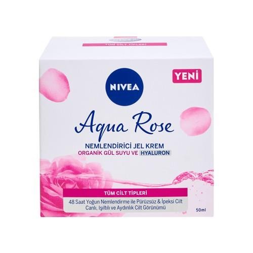 Nivea Aqua Rose Organik Gül Suyu Nemlendirici Jel Krem  50 ml