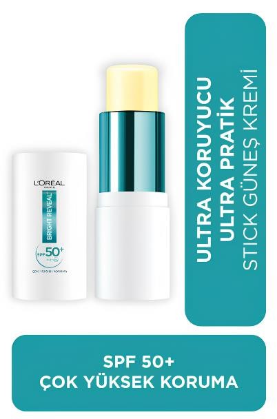 Loreal Paris Bright Reveal Spf 50+ Ultra Koruyucu Ultra Pratik Stick Güneş Kremi 9 ml