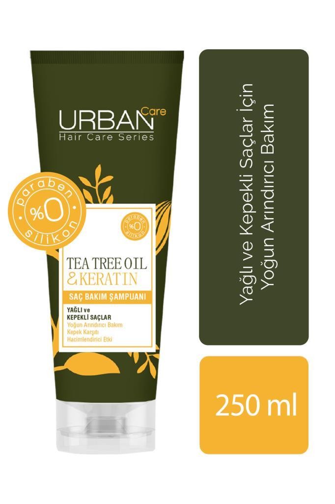 Urban Care Tea Tree Oil & Keratin Saç Bakım Şampuanı 250 ml