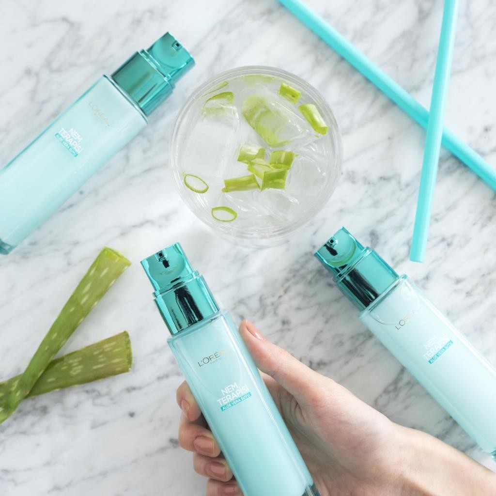 L’Oréal Paris Nem Terapisi Aloe Vera Suyu Kuru ve Hassas Ciltler için 70 ml