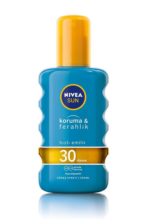 Nivea Sun Koruma & Ferahlık Gkf 30 Güneş Spreyi  200 ml