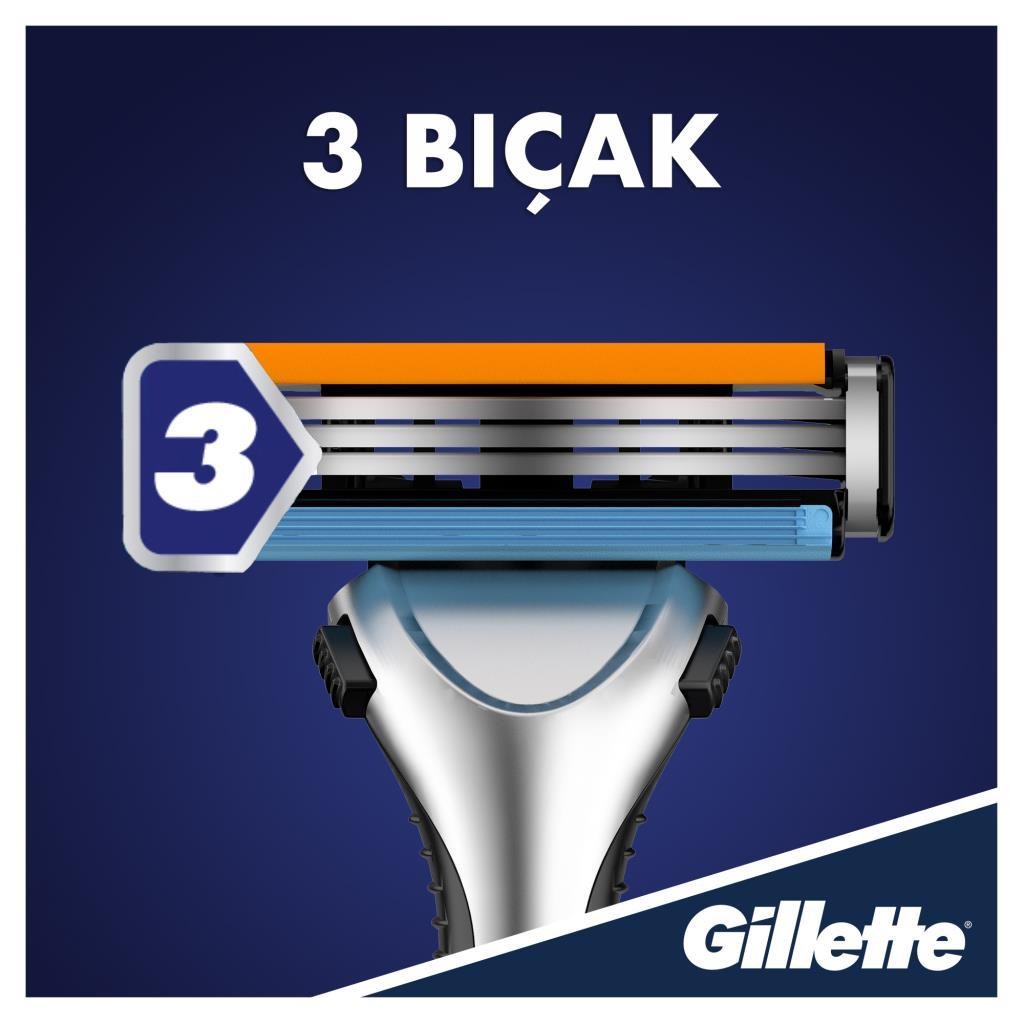 Gillette Sensor3 Tıraş Makinesi + Yedek Bıçak 6'lı