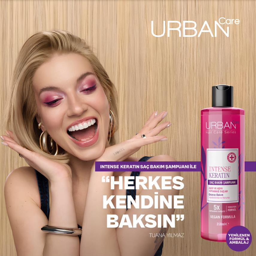 Urban Care Intense Keratin Saç Bakım Şampuanı 350 ml