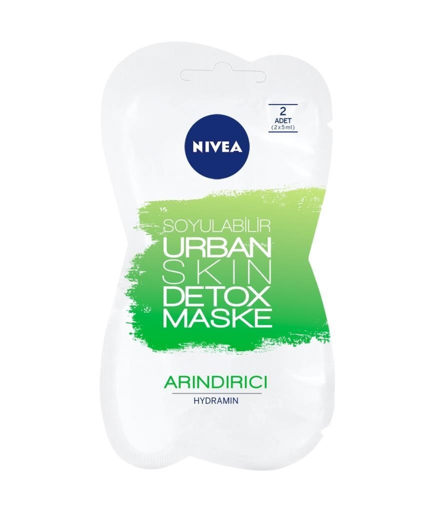 Nivea Arındırıcı Urban Skin Detox Soyulabilir Maske 2 Adet