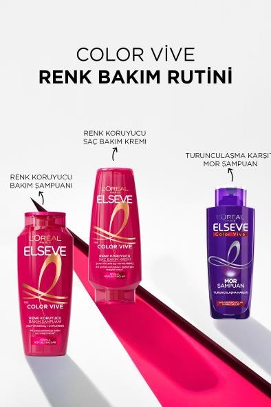 L'Oréal Paris Elseve Colorvive Renk Koruyucu Bakım Şampuanı 300 ml