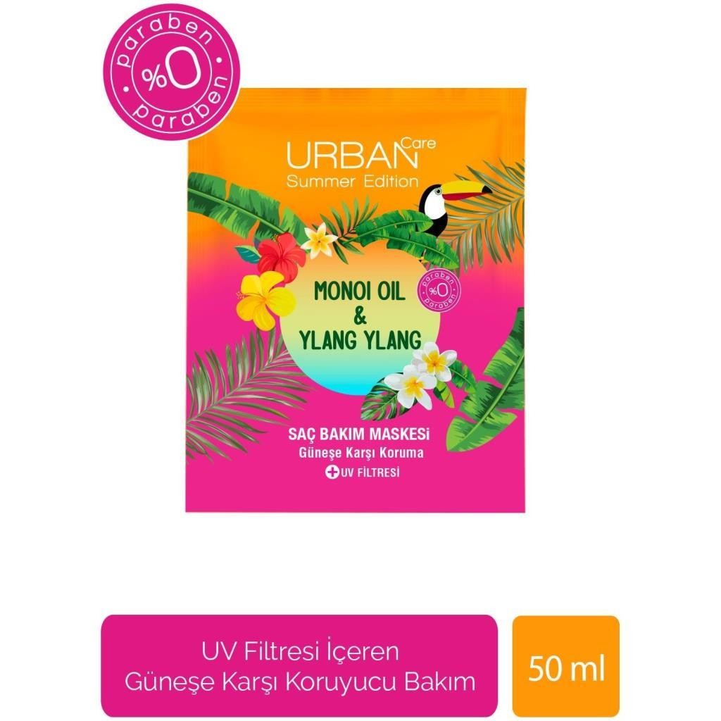 Urban Care Monoi Oil & Ylang Ylang Saç Bakım Maskesi 50 ml