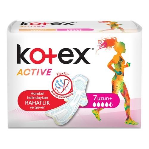 Kotex Active Hijyenik Ped Uzun 7'li