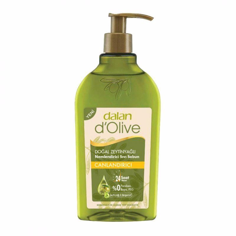 Dalan D'Olive Doğal Zeytinyağlı Nemlendirici Canlandırıcı Sıvı Sabun 400 ml