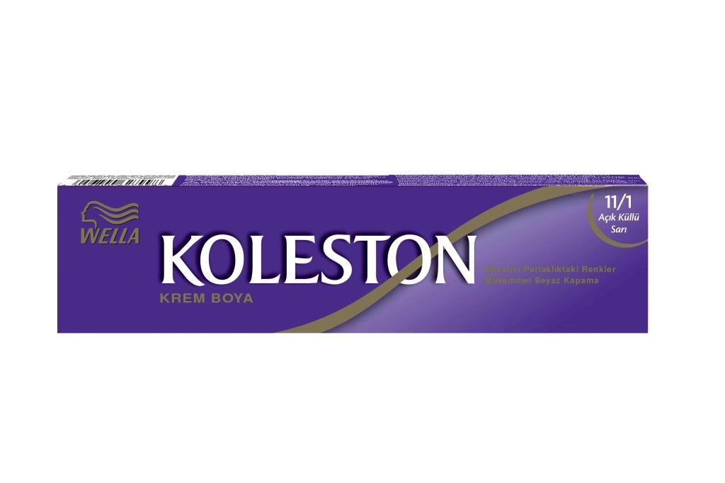Koleston Krem Tüp Saç Boyası - 11.1 Açık Küllü Sarı