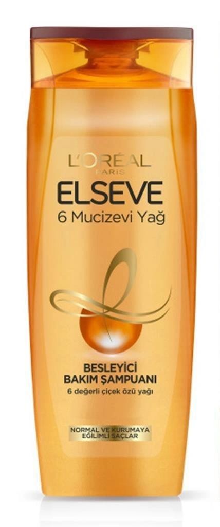 L'Oréal Paris Elseve Mucizevi Yağ Besleyici Bakım Şampuanı 670 ml