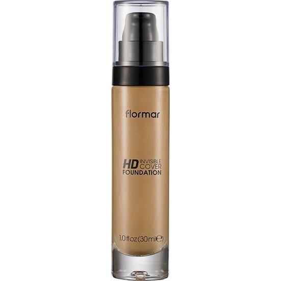 Flormar Invisible Cover HD Foundation Spf30 30ml-120 Honey
