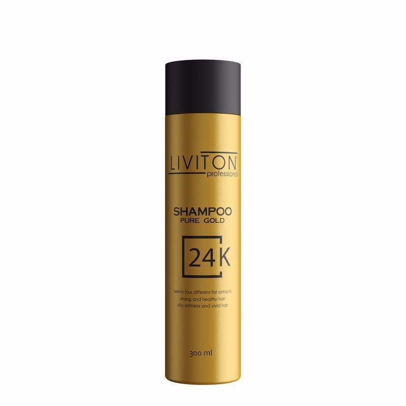 Liviton Professional Pure Gold 24 K Altın Şampuan 300 ml