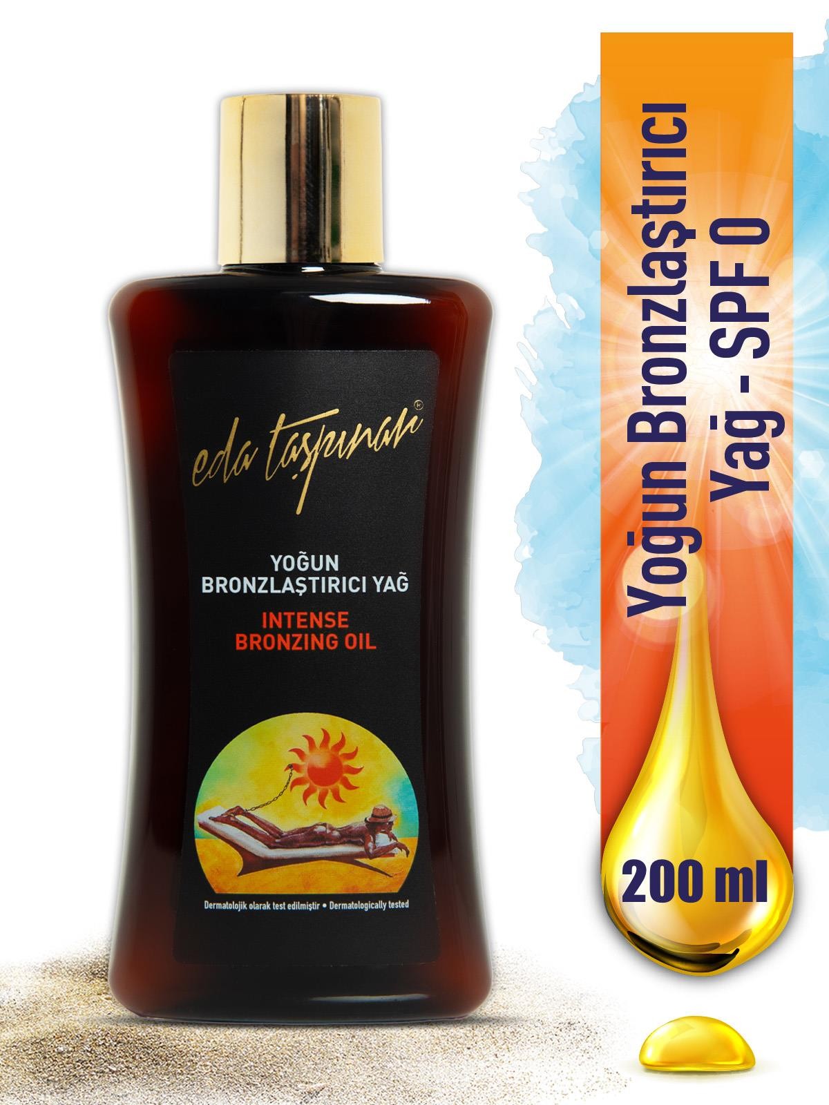 Eda Taşpınar Yoğun Bronzlaştırıcı Yağ 200 ml