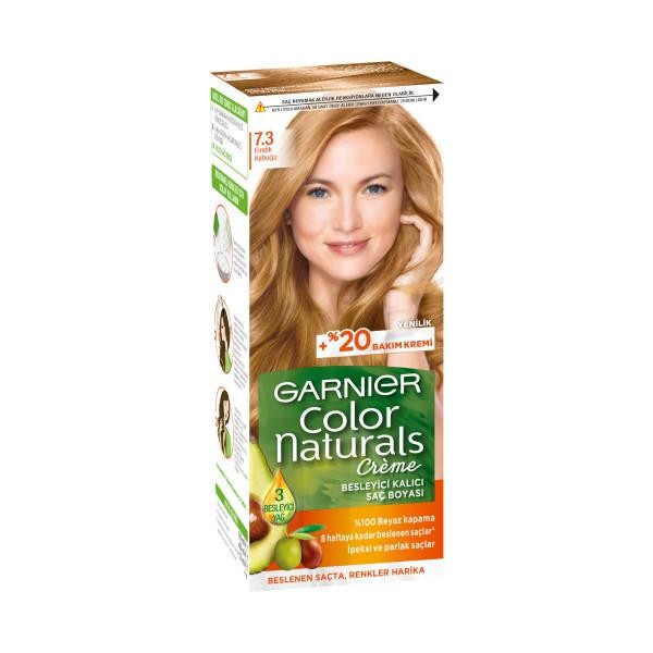 Garnier Color Naturals Creme Saç Boyası - 7.3 Fındık Kabuğu