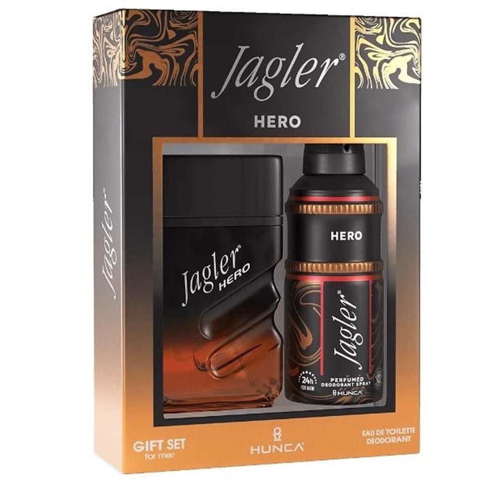 Jagler Hero Erkek Parfüm 90 ml & Deodorant 150 ml Set 