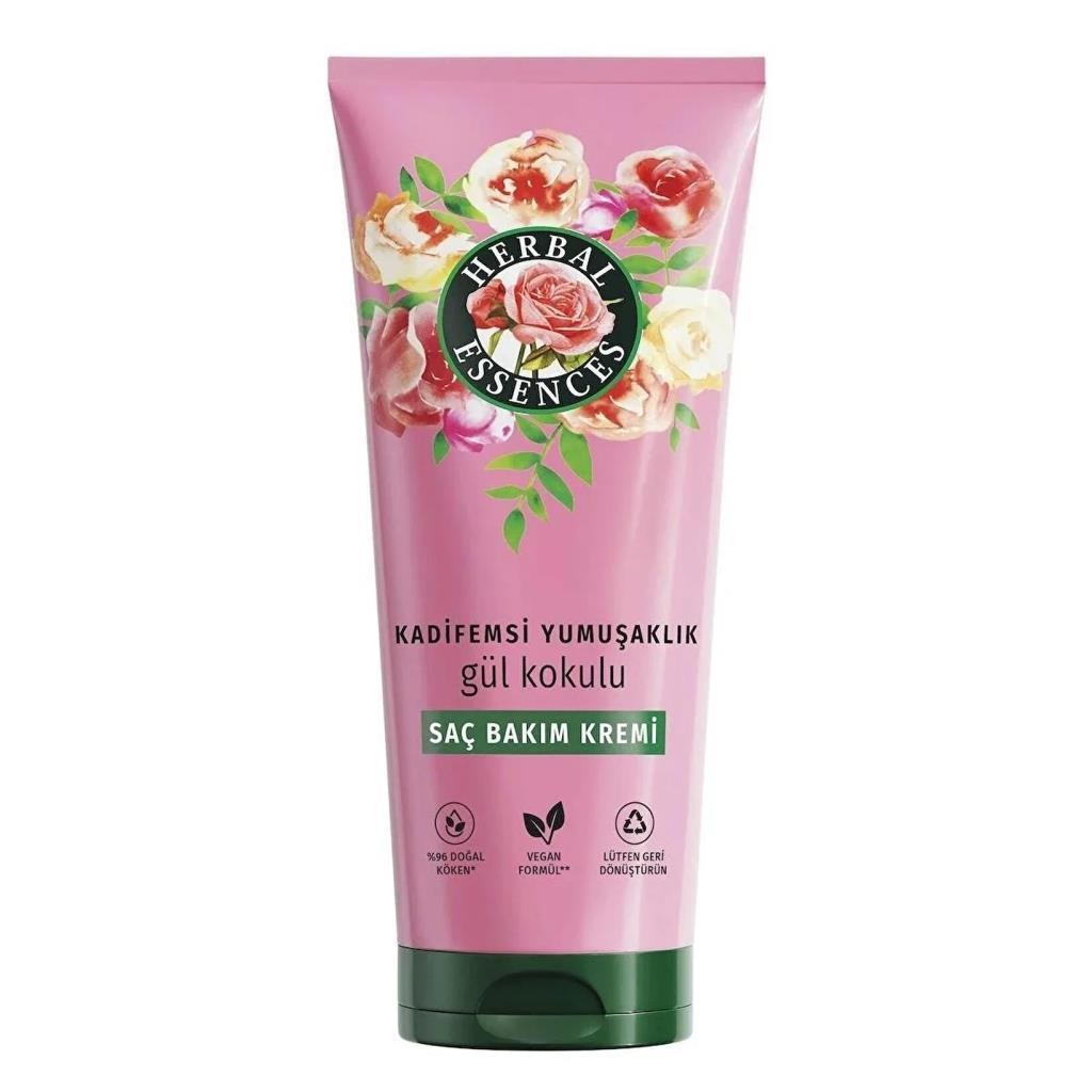 Herbal Essences Kadifemsi Yumuşaklık Gül Kokulu Saç Bakım Kremi 250 ml 