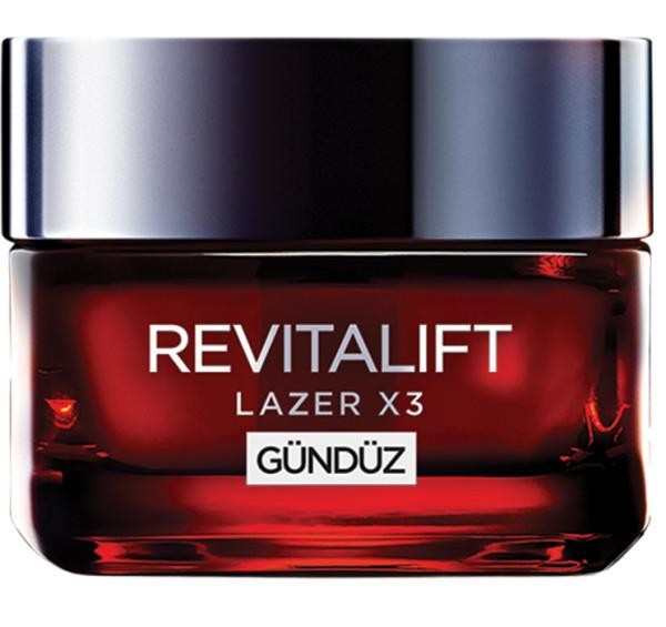 L’Oréal Paris Revitalift Lazer X3 Yoğun Yaşlanma Karşıtı Gündüz Bakım Kremi 50 ml