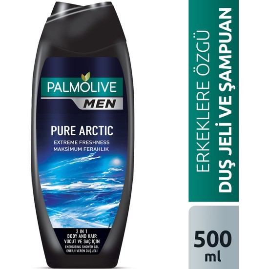 Palmolive Pure Arctic - Ferahlatıcı Erkek Duş Jeli 500ml
