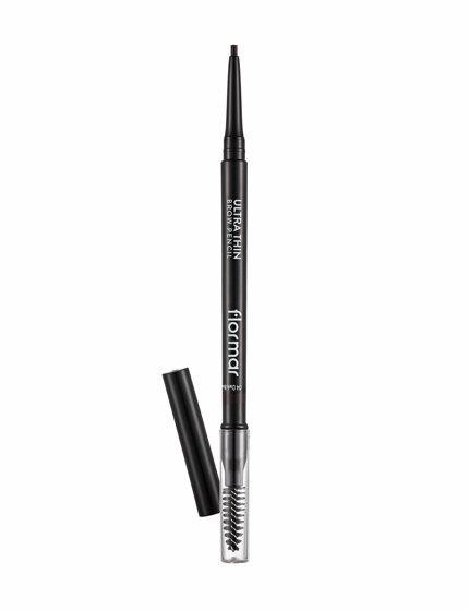 Flormar Ultra Thin Brow Pencil Kaş Kalemi ve Fırçası - 04 Dark Brown