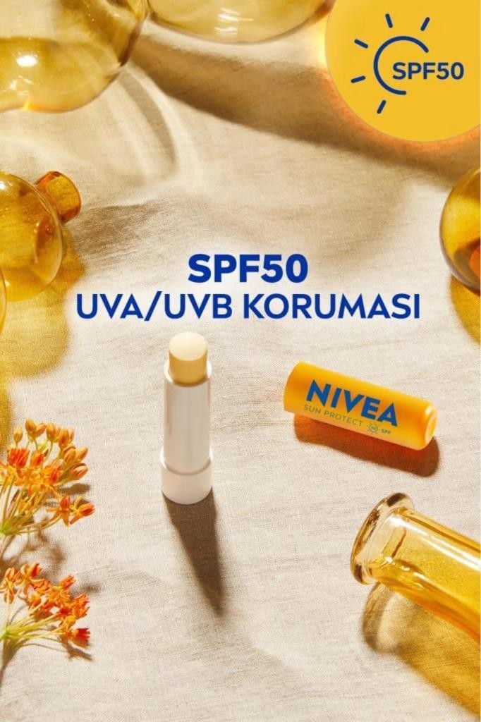 Nivea Sun Yüksek Güneş Korumalı Dudak Bakım Kremi 4,8 g