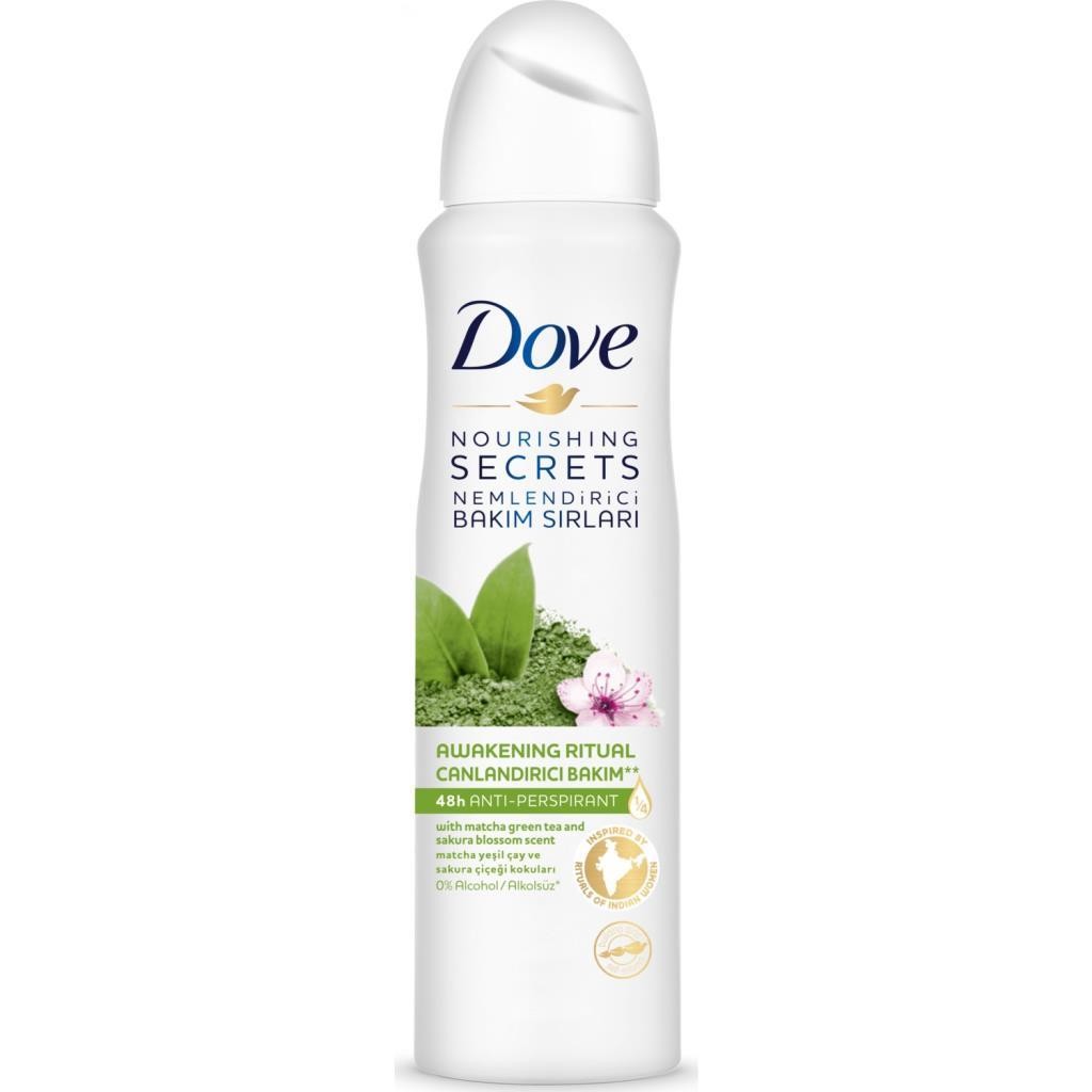 Dove Matcha Yeşil Çay ve Sakura Çiçeği Kadın Deodorant 150 ml