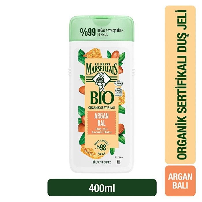 Le Petit Marseillais Bio Organik Sertifikalı Argan Bal Duş Jeli 400 ml