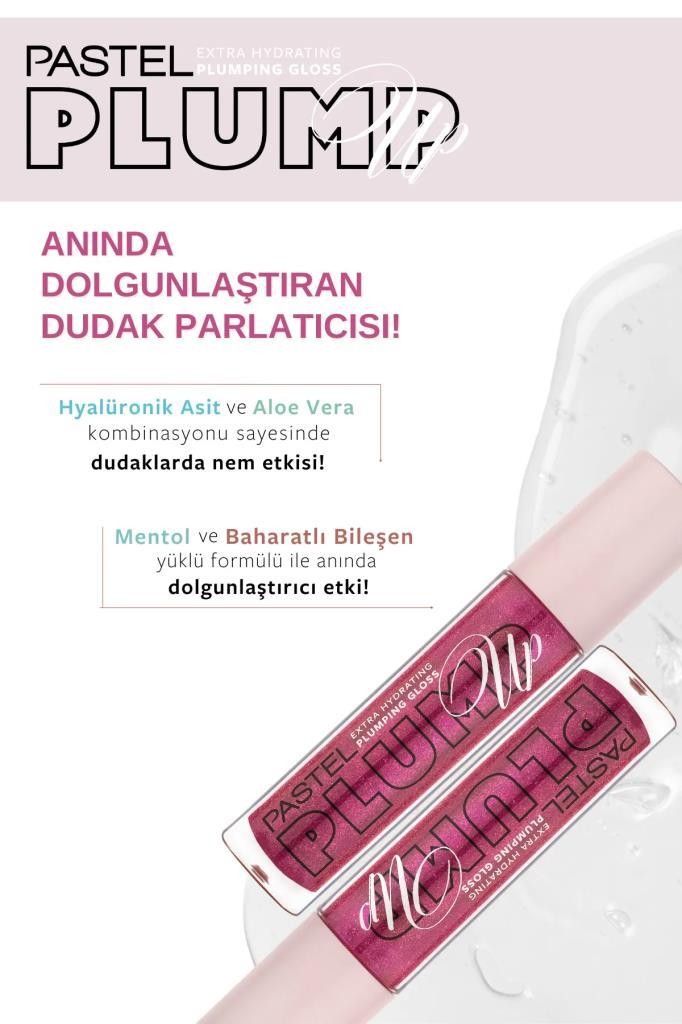 Pastel Plump Up Dolgunlaştıran Dudak Parlatıcısı 207 + Mariposa&Lip To Cheek Tint Carmen 