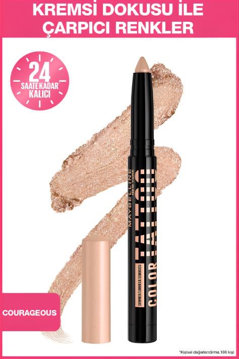 Maybelline New York Color Tattoo 24H Eye Stix - Courageous