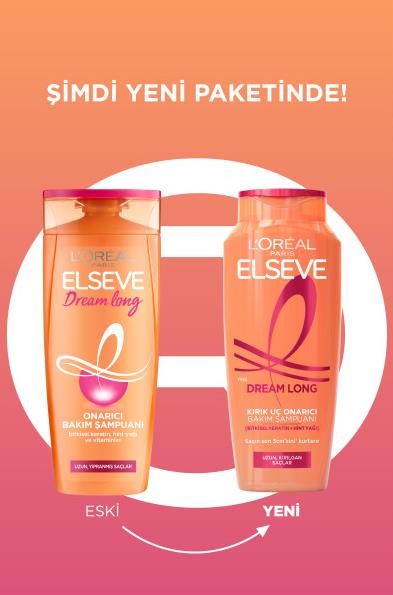 L'Oreal Paris Elseve Dream Long Onarıcı Bakım Şampuanı 400 ml