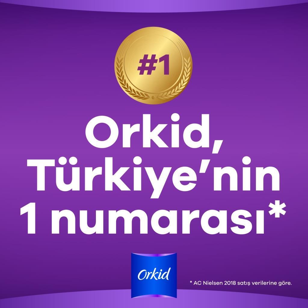 Orkid Platinum 3 Boy Gece & Gündüz Hijyenik Ped 16'li Süper Ekonomik