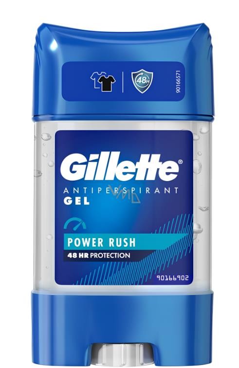 Gillette Ap Clear Gel Power Rush Deodorant 70 ml